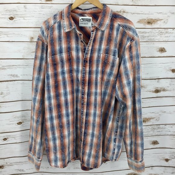 Mountain Khakis Other - Mountain Khakis Hombre reverse plaid button shirt